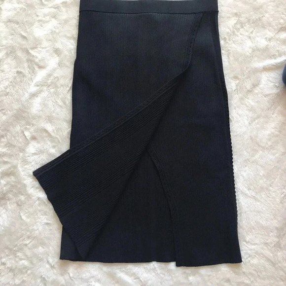 Jonathan Simkhai Black Pencil Skirt - Picture 2 of 12
